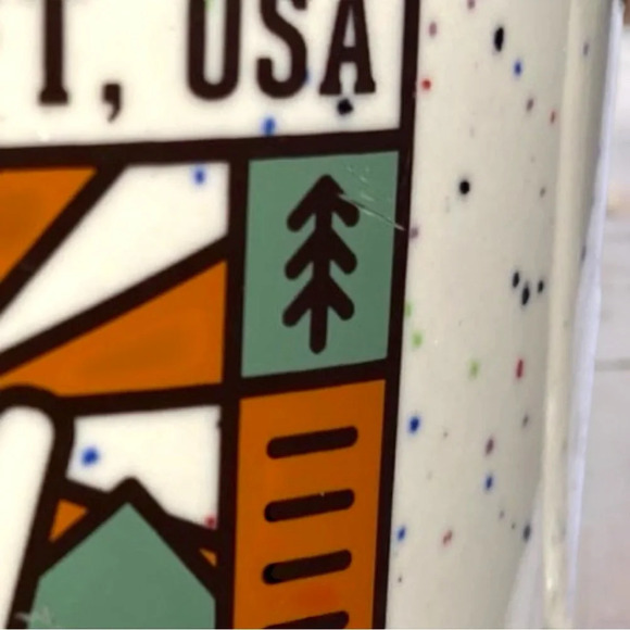 Upper Left USA Camp Fire Coffee Mug - Pacific Northwest - Washington - Oregon - Picture 9 of 10